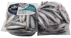  SibFisch Baltisk brisling med hodet, fersk frossen 1kg - Litauen -