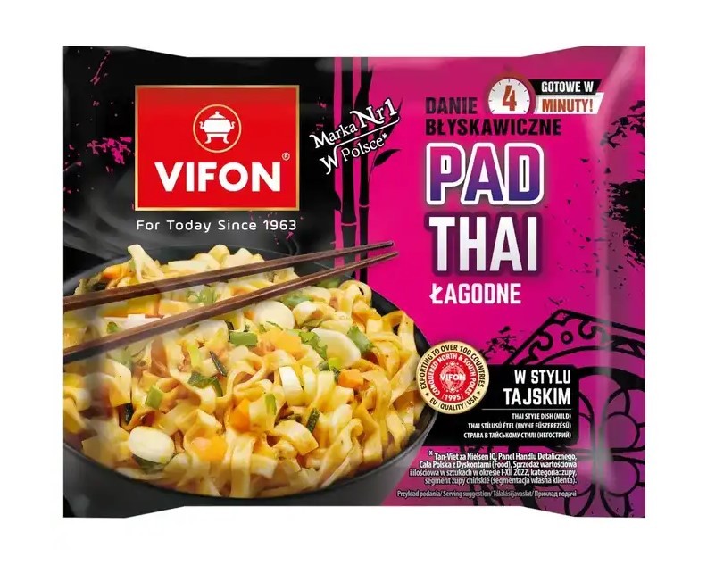 Vifon Instant nudler Kylling "Pad Thai" 90g 