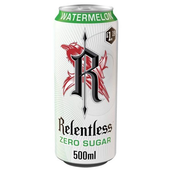 Relentless Watermelon Zero 500ml