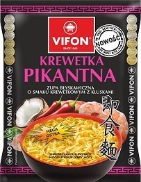 Vifon Instant nudler Spicy Reker "Krewetka Pikantna" 70g