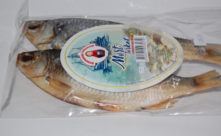 TØRKET FISK MORT (VOBLA) 160G