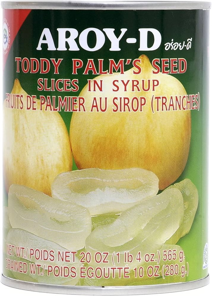 AROY-D Toddy palm seed in syrup sliced 565g