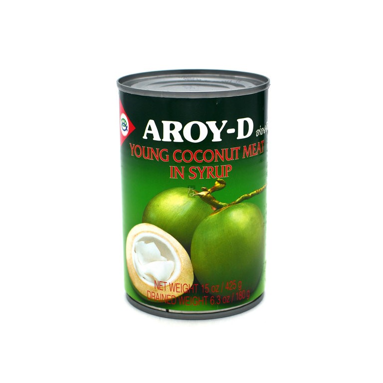 AROY-D Young Coconut meat in syrup 425g