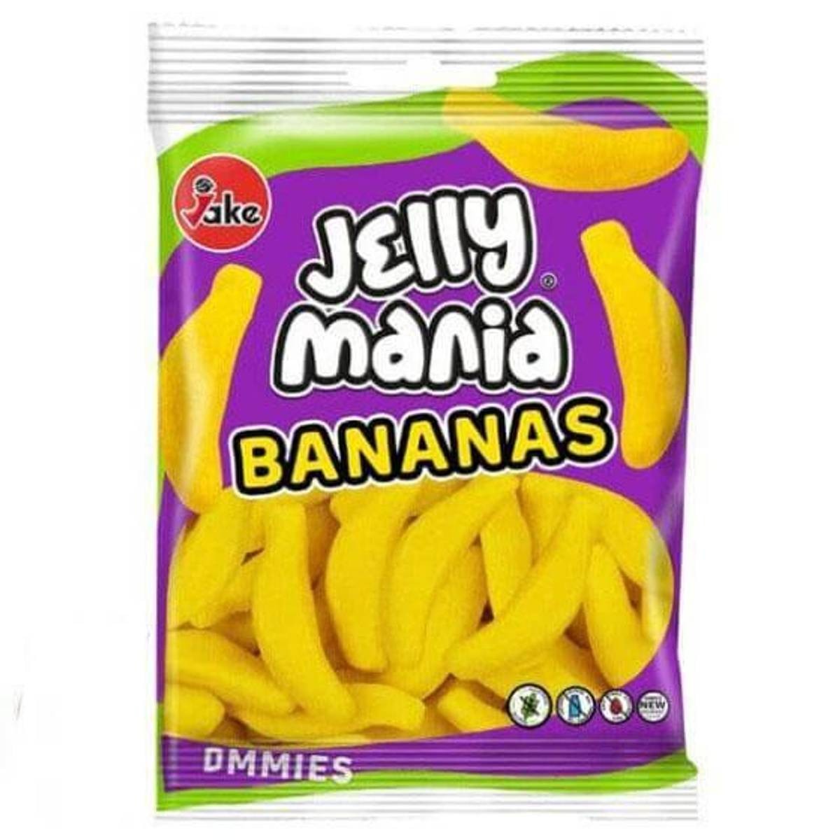 Jelly Mania Sugared Bananas Halal 100g 