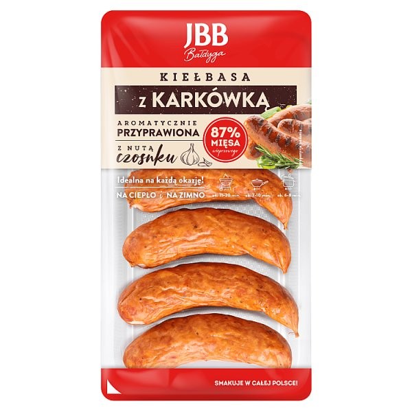 JBB Bałdyga Kiełbasa z karkówką 470 g