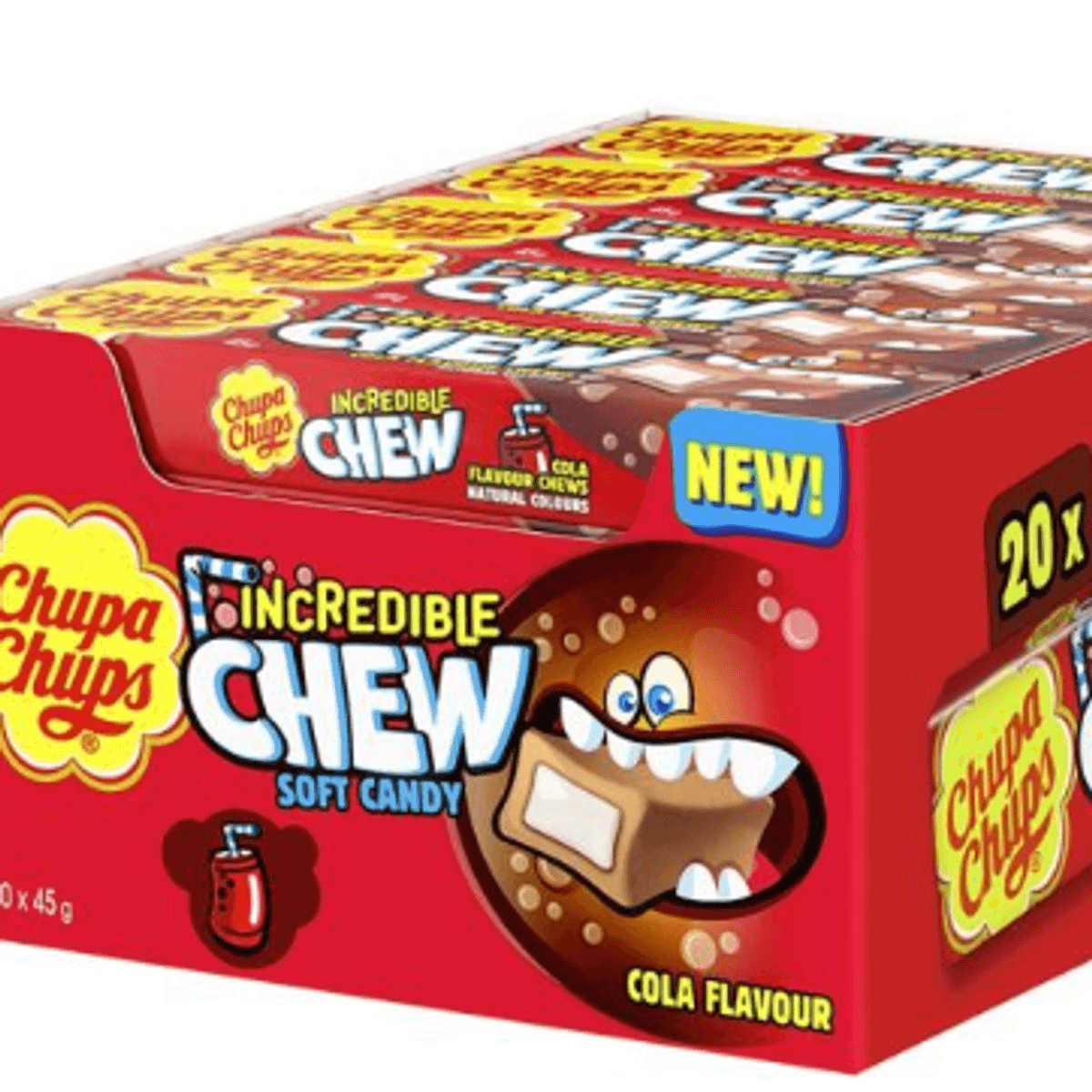 Chupa Chups Incredible Chew Cola 45g