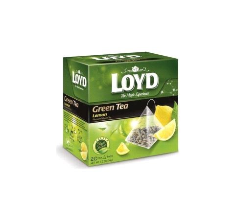 Loyd Green Tea &amp; Lemon Tea (20 X 2gr)