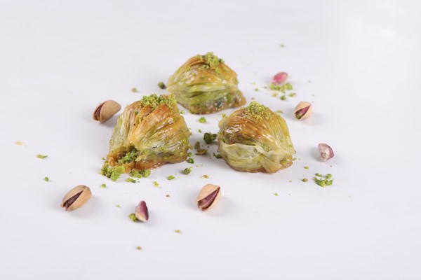 Baklava (musling)  fra Gaziantep med Pistasj