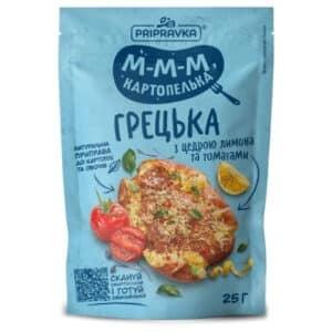 Pripravka Krydder for poteter "Gresk" med sitronskall og tomater 25 gr - Ukraina -