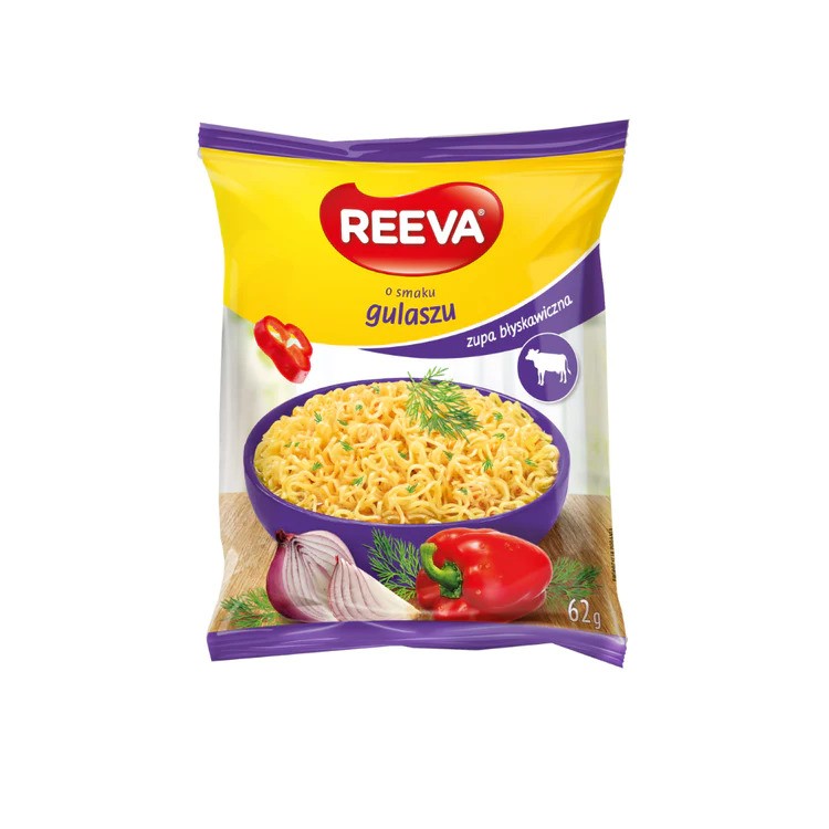 Reeva Instant Soup With Gulasz Flavour (UA) 60G