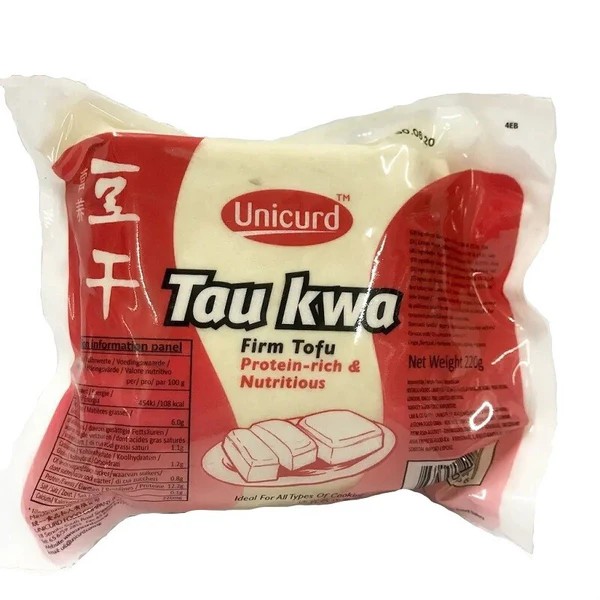 UNICURD T6 Tau Kwa firm Tofu-fry 220g