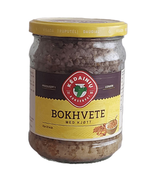 BOKHVETE MED KJØTT 480G