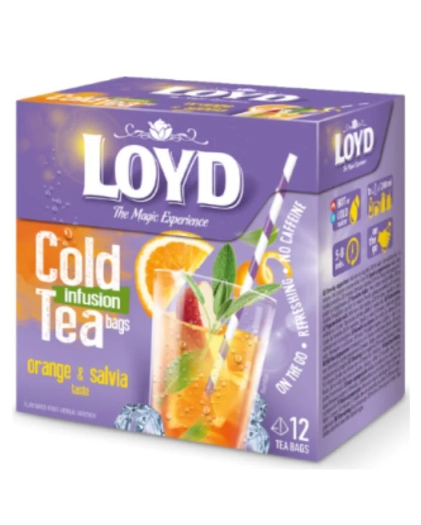 Mokate Loyd Tea Exp Cold Tea Orange Sage 112x2,5g