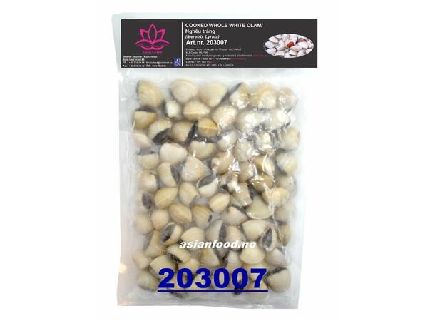 LOTUS White clam whole cooked 60/80 1kg