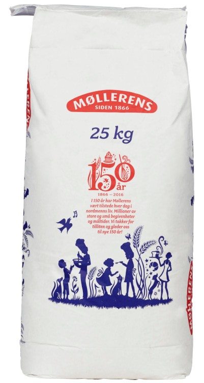 MØLLERENS Hvetemel siktet 20kg