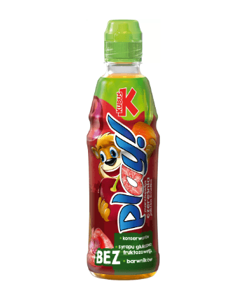 KUBUS PLAY DRINK CARROT CHERRY LIME 400ML MASPEX