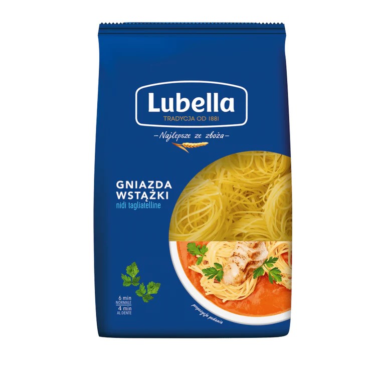 Lubella Pasta Nest Ribbons 400g