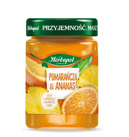 Herbapol Dzem Pomarancza & Ananas 280g