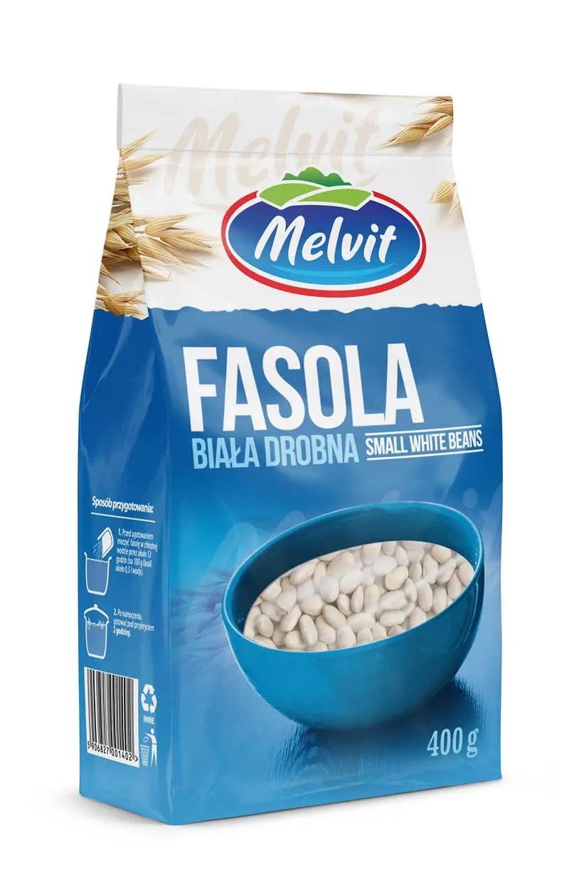 Melvit Hvite bonner "Fasola biala drobna" 400g