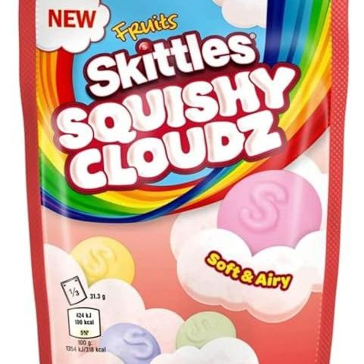 Skittles Fruits Squishy Cloudz 70g