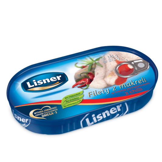 Lisner Filety Z Makreli W Kremie Z Chilli 12*175g stk