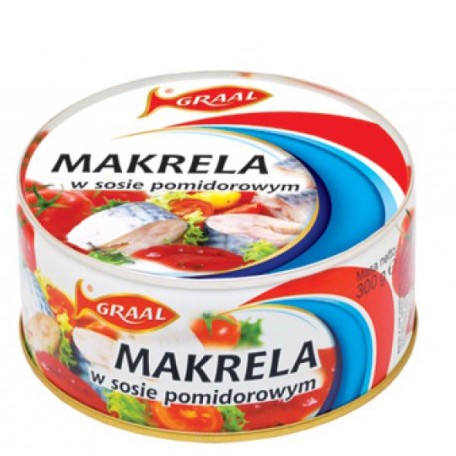 Graal Makrell I Tomatsaus 12*300g stk