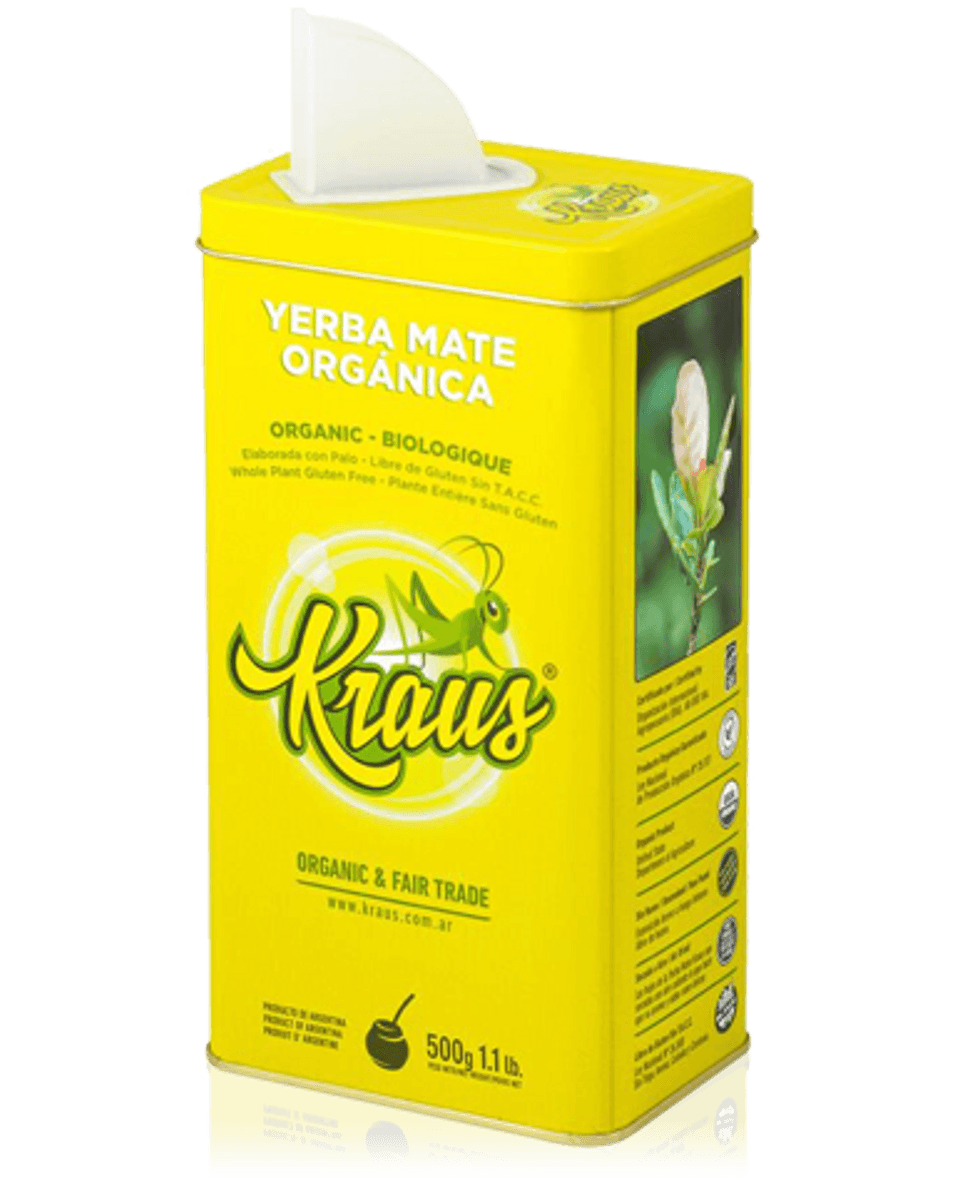 Kraus Organic Yerba Mate Metalboks 500g