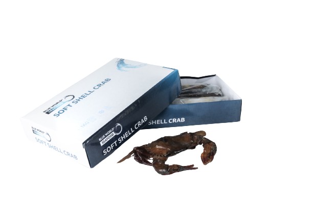 Blue World Seafood Soft Shell Crab ( 18 pcs ) 1kg