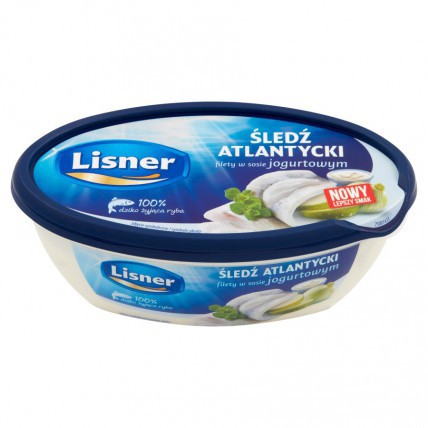 Lisner Sledz Atlantycki - Sild I Joghurt 6*280g stk