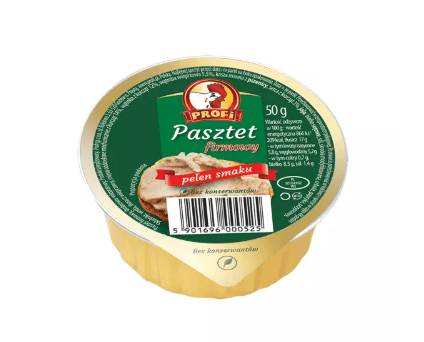 PASZTET DROBIOWY FIRMOWY 50G PROFI