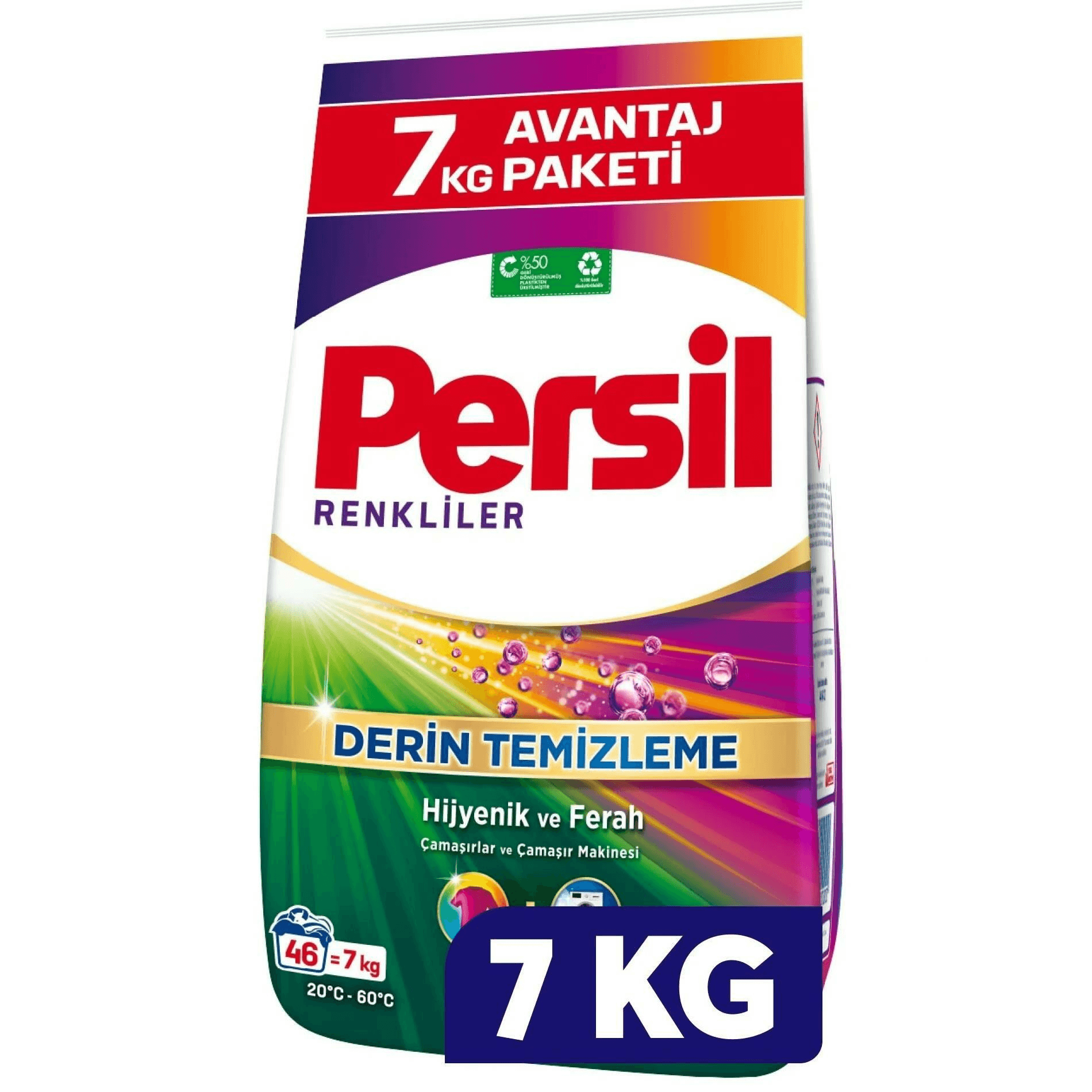 Persil Detasjam Vaskemiddel Farget 7kg