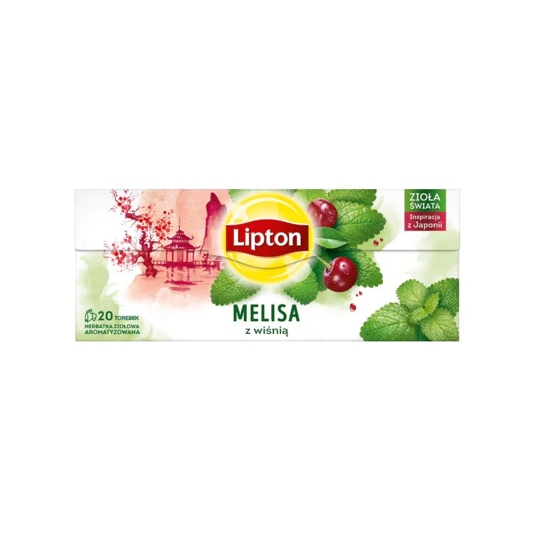 Lipton Melissa With Cherry Flavoured Herbal Tea (20*1,2G)