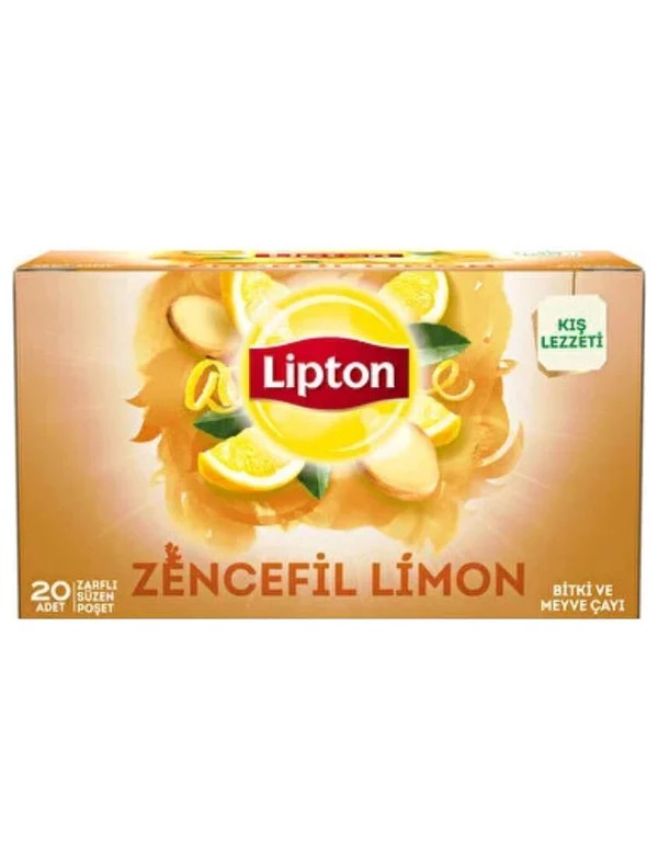 Lipton Te Ginger Sitron 20x40g