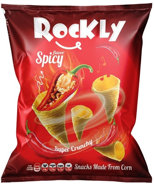 Rockly Chips – Spicy Flavored 18 g