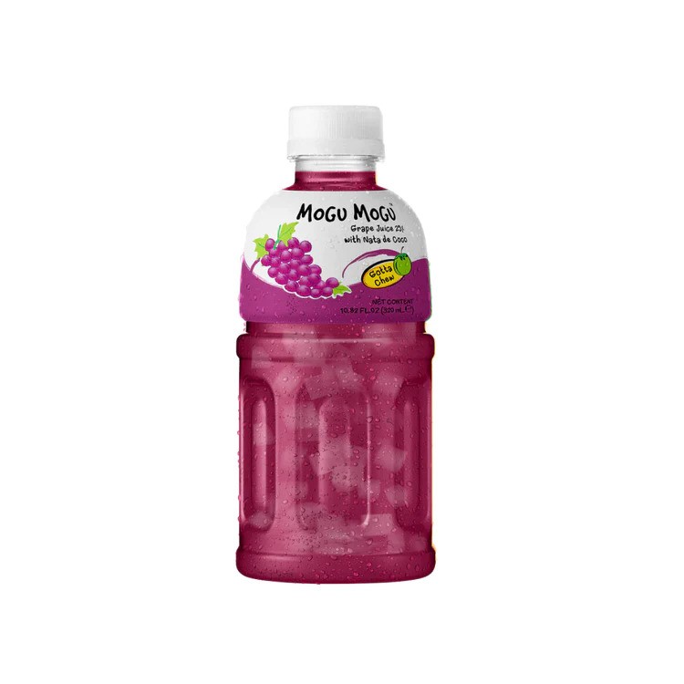 Mogu Mogu Fruit Drink Grape 330ML (TH)