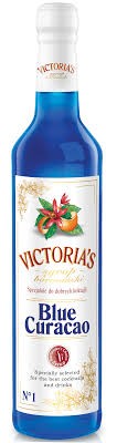 Victorias sirup "Blue curacao" 490ml