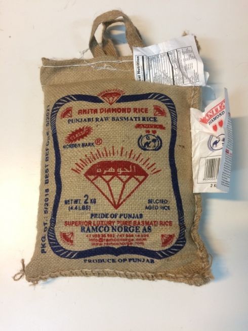 Anita Diamond Rice  2kg