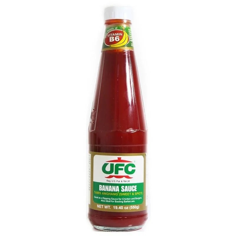 UFC banana sauce regular sweet & spicy 320 g