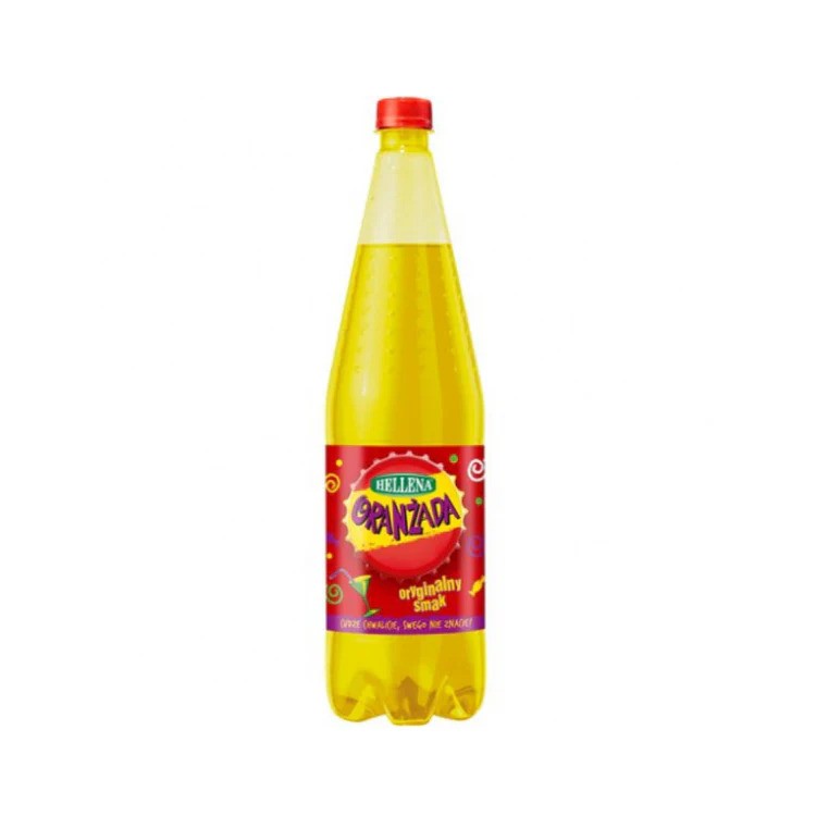 Hellena Carbonated Fruit Drink Yellow Orangeade 1.25 l