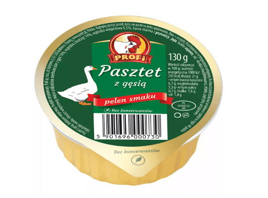 PASZTET Z GESIA 130G PROFI