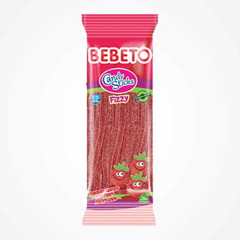 Bebeto Stick Fizzy Strawberry