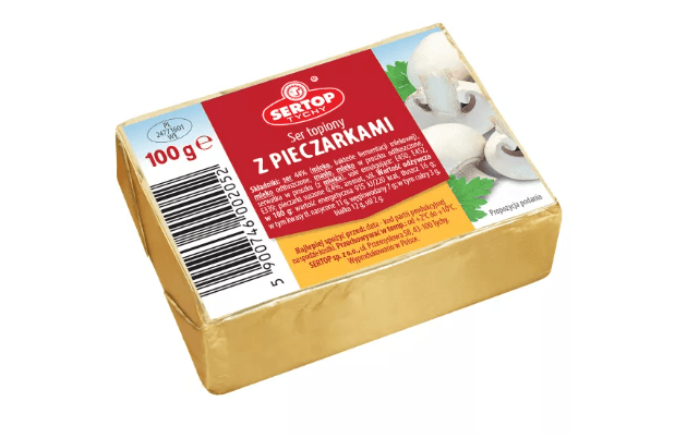 SER KOSTKA ZLOTY PIECZARKI 100G SEDEPH SERTOP