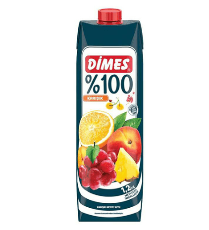 Dimes Premium 100% Fruitmix Juice 1lt