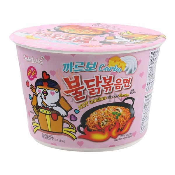 Samyang Hot Chicken CARBONARA Big Bowl 105g