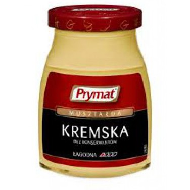 Prymat Musztarda Kremska -sennep 9*185g stk