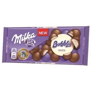 Milka Boble hvit sjokolade 95g