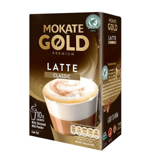 Mokate Gold Prem. Latte Classic 14gr X 10