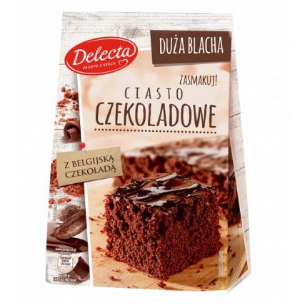 Delecta Ciasto Czekoladowe - Sjokolade Kake 6*670g stk