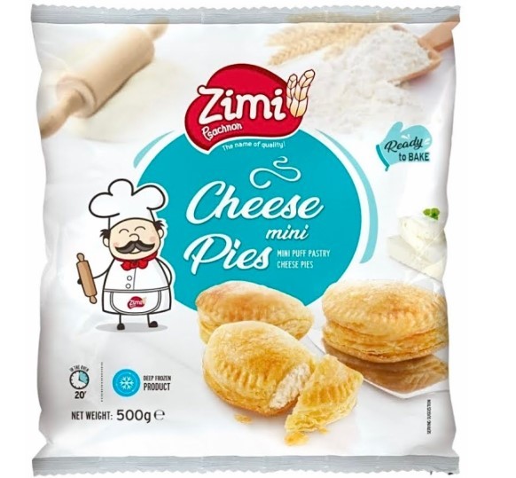 ZIMI MINI BUTTERDEIG FYLT M/ FETA 500 GR