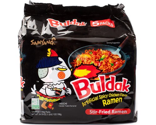 SAMYANG Hot chicken flv instant ramen 5 * 140 g